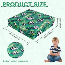 FwQoFvk Toddler Booster Seat for Dining Table Soft Booster Seat Pad Portable High Density Foam Stronger Support Booster Chair Cushion with Adjustable Strap for Dining Table(Green)