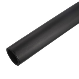 sourcing map Foam Tubing for Handle Grip Support, Pipe Insulation, 40mm ID 55mm OD 2m Length Black