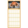 Familienplaner 2026 - Total gechillte Hunde mit 5 Spalten (Wandkalender,