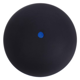 Toddmomy 1 x Squash Ball: Professional Squash Beginner Ball Made of Highly Elastic Rubber with a Blue Dot for Competition Training