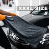24"x36" Twisted-Loop Car Drying Towel, 1300GSM, Microfiber Towels for Cars,