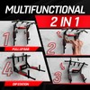 Yes4All Multifunctional Wall Mounted Pull Up Bar Chin Up Bar
