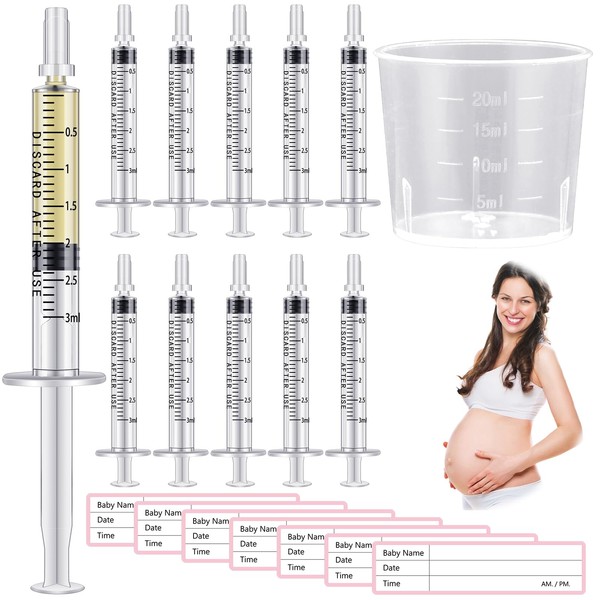 Trelaco Colostrum Collector Kit Include Sterile Sealed Breast Milk Syringes