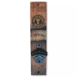 Timeless Etchings Texas Tech Red Raiders Barrel Stave Wall Mount Bottle Opener