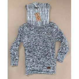 Leif Nelson Men's Leif Nelson Premium Knitwear Pullover Turtleneck Sweater - XXL