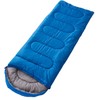 Sleeping Bag - 7' Blue Mummy Adult Envelope Style Rectangular