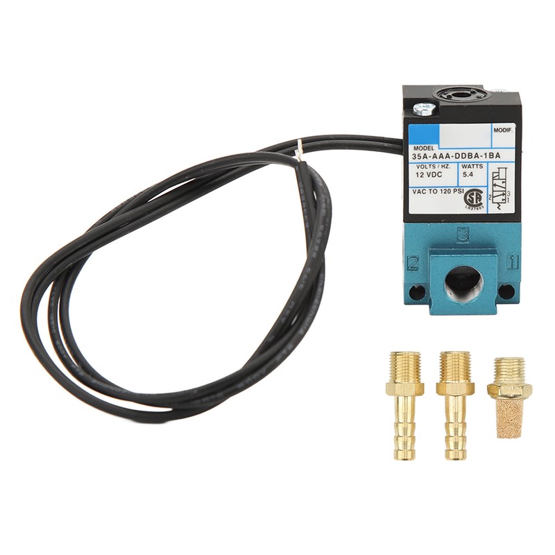 Electronic Boost Control Solenoid Valve 3 Port DC 12V 5.4W