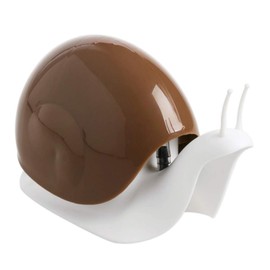 Sarini Snail Shape Soap Liquid Dispenser Sink Lotion Bottle Pressed Lotion Dispenser for Kitchen and Bathroom Brown Soap Pump Bottle for Hand Soap