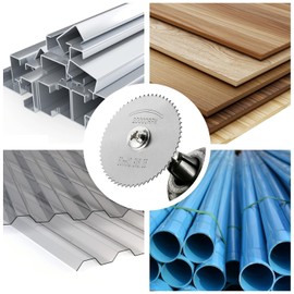 10Pcs Rotary Drill Cutting Disc, HSS Saw Blades With Screwdriver Wheel High Speed Steel Blade For Electric Drill Accessories, Wood Cutting Disc Tools For Metal, Plastic, Aluminum, Copper