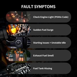 911-509 Vapor Canister Purge Solenoid Valve Compatible with Nissan Altima 2007-2019, Rogue 2008-2017, Maxima/GT-R/Murano, Infiniti QX60/QX70/JX35/FX50 - Replaces OE# 14930-JA10A, 14930-JA10D