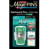 GHI 219591 Taylor Seville Magic Pins Patchwork Extra Fine-Green 100/Pkg,