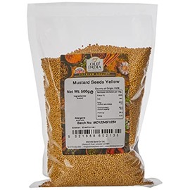 Old India Mustard Seeds Yellow 500g