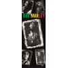 Heart Rock Bob Marley Collage Flag 53 x 150 cm
