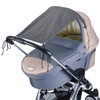 Diago Deluxe Awning for Prams, Grey