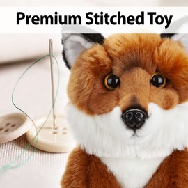 VFM - Woodland Fox 30cm Plush Lifelike Toy - Natural World Collection