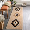 DEXDE Boho Bathroom Rug Runner 20x72 Long Bath Mat for