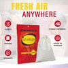 SMELLEZE Reusable Chemical Odor Eliminator Deodorizer Pouch, Chemical Smell Remover