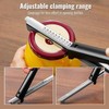 1 Pack 2 in 1 Adjustable Jar Opener for Weak