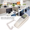 Wired Wall Phone Multifunctional Calendar LCD Display Caller ID Landline