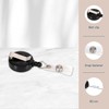 Europel 121281 121281 Black Retractable ID Badge Holder Badge Holder