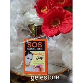 SOS 2 Soap:  SOS skin So Soft  Natural Skin glowing  Bleaching Soap 7 Days Action