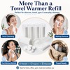 ASHIEE Hot Towel Warmer Refills, 80 Pcs Disposable Compressed Towels