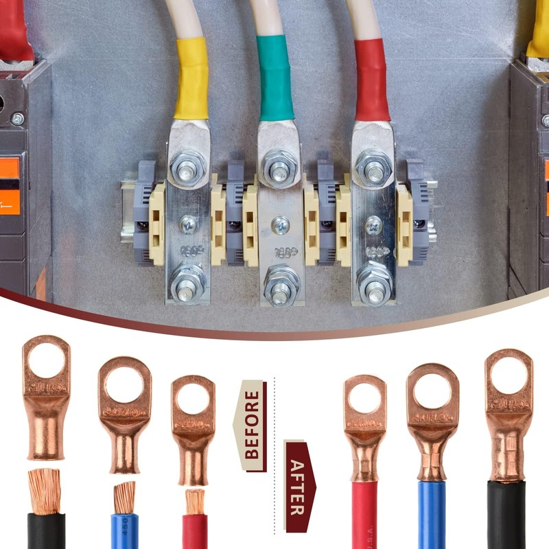 iCrimp Battery Cable Lug Crimping Tool Kit For Copper Lugs