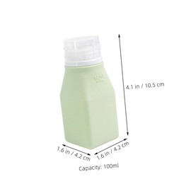 PACKOVE Travel Shampoo and Conditioner Bottle Leak Dispenser for Skincare Compact Travel Toiletry Container for Bathroom Go Use