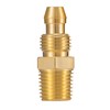 Breezliy Premium Solid Brass 2PCS Reusable Replacement Fitting For 1/4-Inch
