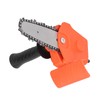Electric Drill to Electric Saw Adapter Conversion Head Orange Portable