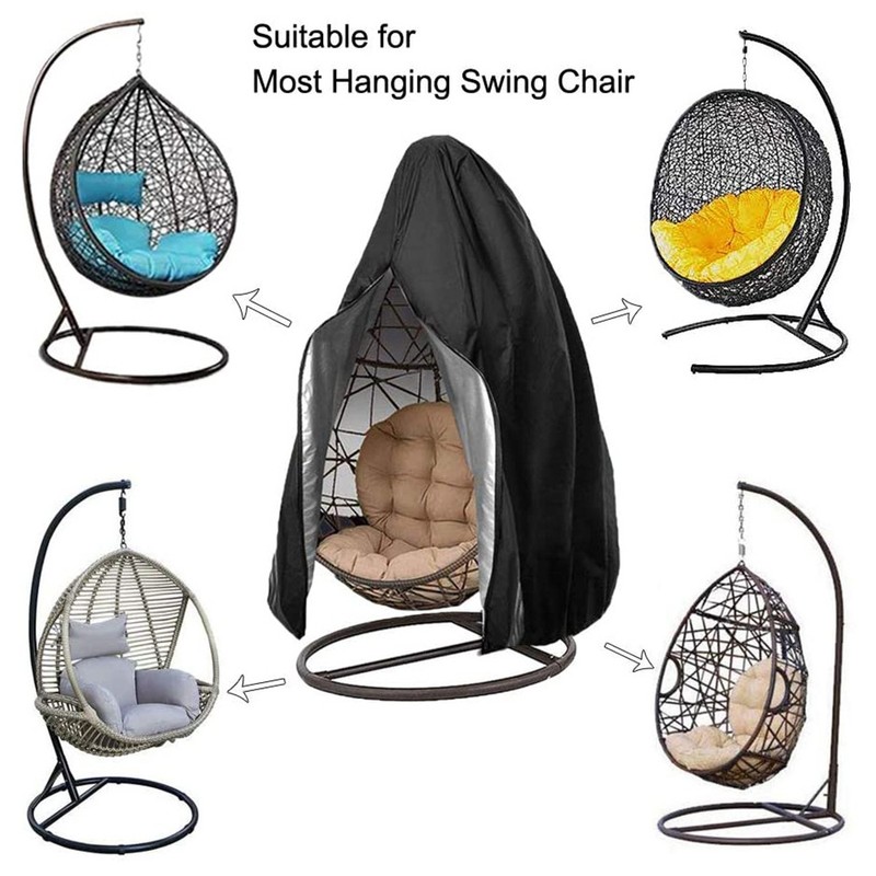 Patio Hanging Chair Cover Outdoor Egg Chair Cover Durable Waterproof