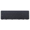 P&U New Black Matte keyboard with Frame for HP Pavilion