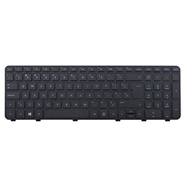 P&U New Black Matte keyboard with Frame for HP Pavilion DV6-6120US DV6-6121HE DV6-6123CL DV6-6123NR DV6-6126NR DV6-6127CL DV6-6128NR DV6-6130US DV6-6131US DV6-6133CL DV6-6135DX DV6-6136NR DV6-6140US DV6-6143NR DV6-6144NR DV6-6145DX DV6-6146NR DV6-6148NR 