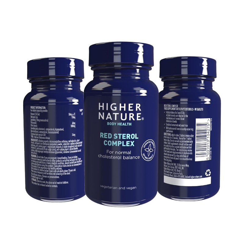 Higher Nature - Red Sterol Complex - Plant Sterols- Red