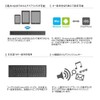 エレコム キーボード Bluetooth 折りたたみ マルチペアリング ポインティングデバイス付 ブラック TK-FLP01PBK