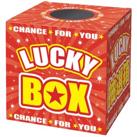 タカ印 くじ 抽選箱 37-7912 LUCKY BOX
