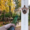 HAIICEN Rustic Magnetic Beer Bottle Opener Wall Mount Soda Cap