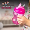 Exultimate Sippy Cup with Straw Transition First Year with Spill