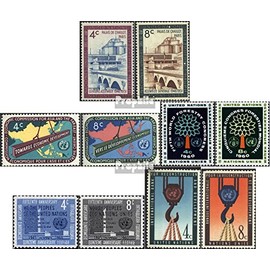 UN - NEW York 84-85,86-87,88-89, 90A-91A,92-93 (complete.issue.) fine used/cancelled 1960 special stamps (Stamps for collectors)