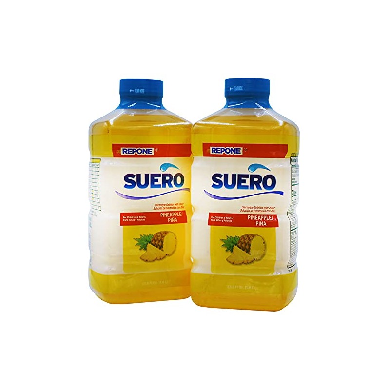 REPONE SUERO Electrolyte Solution with Zinc, Rehydrates, Restores Minerals and