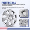 WOLFSTORM 16" Hubcaps for Toyota Camry 2007-2011 (Including Hybrid Model)