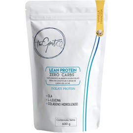 The Grit Co. Zero Carb Whey Protein with Hydrolyzed Collagen - French Vanilla, 600g