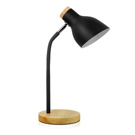 Himmel Desk Lamp, Adjustable Metal Table Lamp, Children's Table Lamp for Bedroom, Living Room, E27Socket Reading Next Lamp (Black)
