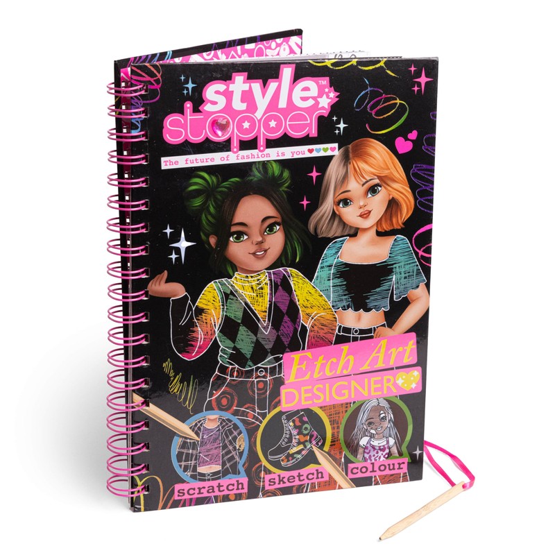 Bookoli | Stylestopper Etch Art Sketchbook | Art Project |