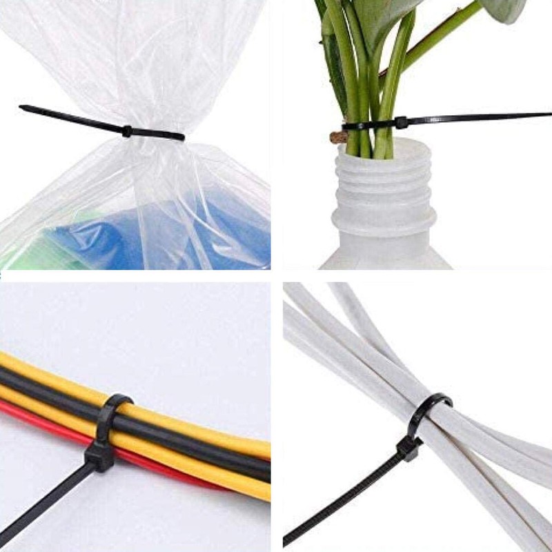 500pcs Cable Zip Ties Nylon Cable Ties Cable Ties Auto