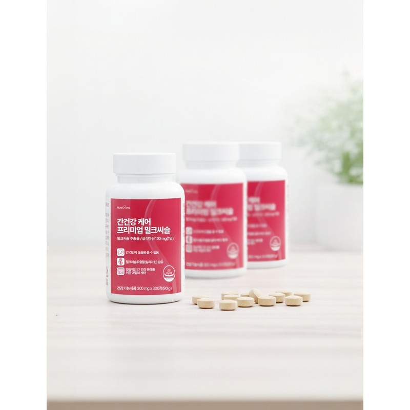 Nutri Tablets Large Capacity 300 Tablets Liver Health Care Premium