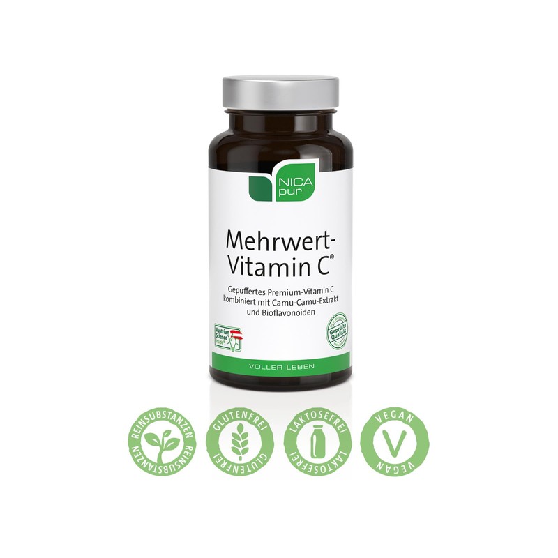 nicapur Added Value Vitamin C/Vitamin C from the Non-Acidic Compound