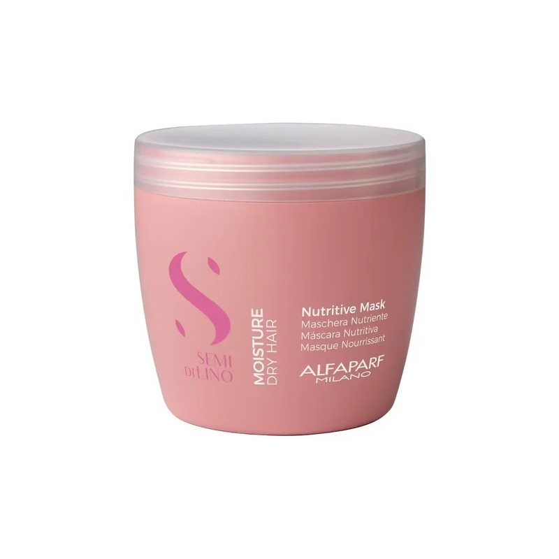 Máscara Alfaparf Semi Di Lino Moisture X 500 Ml