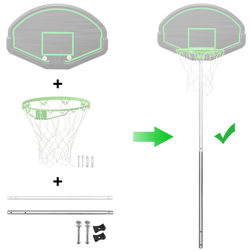 steelway 1.5" Diameter 16FT Trampoline’ Lower Board Tube Specially for