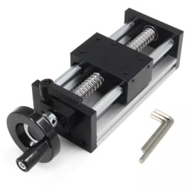 Ibai 이바이 100mm 유효 스트로크 길이 선형 레일 가이드 이중 광축 슬라이드 볼스크류 SFU1605 DIY CNC 라우터 [250mm] E-Buy 100mm Effective Stroke Length Linear Rail Guide Dual Optical Axis Slide Ball Screw SFU1605 DIY CNC Router [250mm]